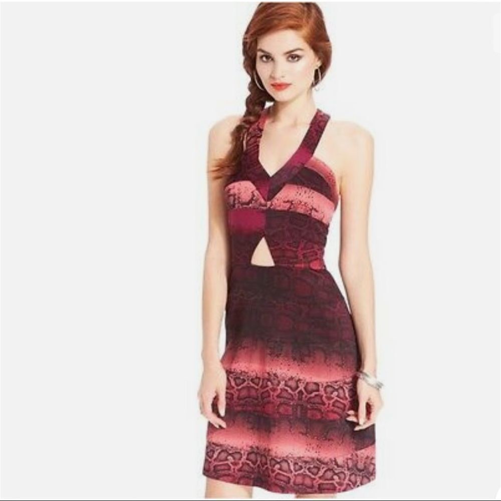Jessica Simpson |  Aster Reptilian Scuba dress